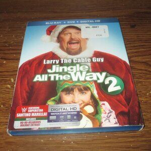 Jingle All the Way 2 (Blu-ray/DVD, 2014, 2-Disc Set) w/ slip cover